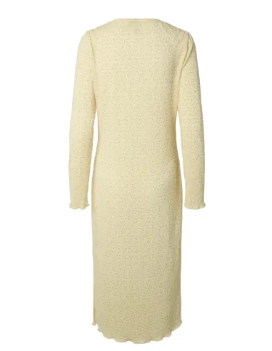 PCFLORA LS MIDI DRESS