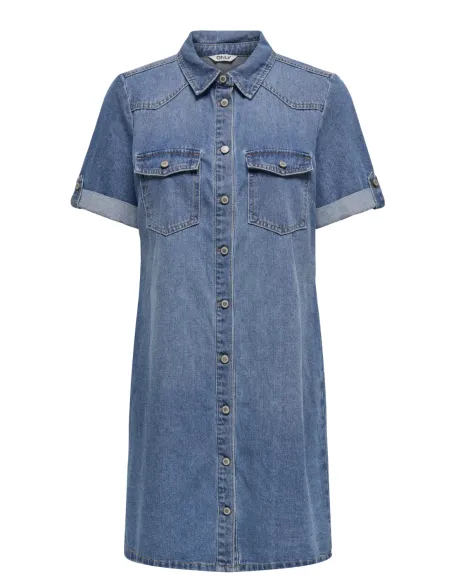 ONLLISA S/S DNM DRESS GUA NOOS