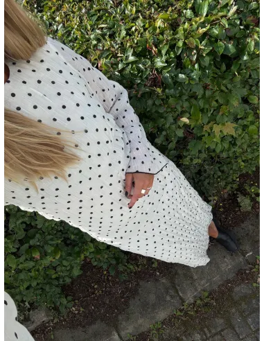 VIEBLA L/S ANKLE DRESS