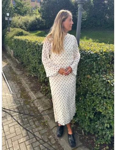 VIEBLA L/S ANKLE DRESS