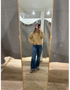 JDYJULLE L/S FAKE SUEDE SHIRT JRS NOOS