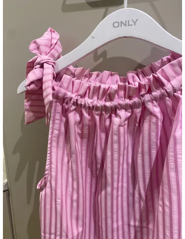 PCMILES SL BOW SHORT DRESS