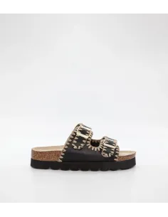 Duffy Sandal Slip In med Sömmar