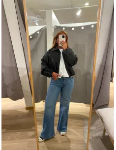 PCGISELLE WASH COATED BOMBER