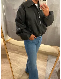 PCGISELLE WASH COATED BOMBER 2