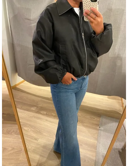 PCGISELLE WASH COATED BOMBER