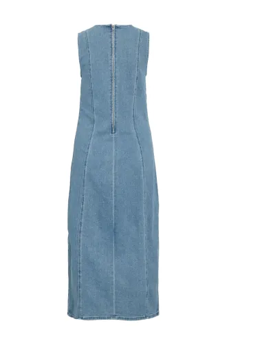 VIWINONA NEW LS LONG DENIM DRESS