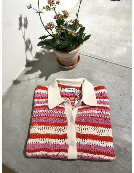 ONLLULA POLO CARDIGAN