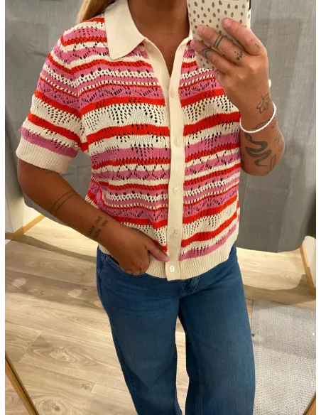 ONLLULA POLO CARDIGAN