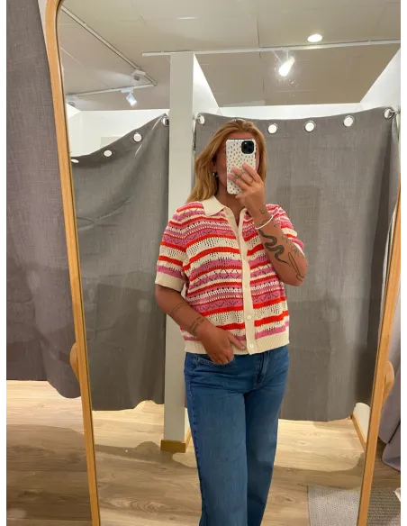 ONLLULA POLO CARDIGAN