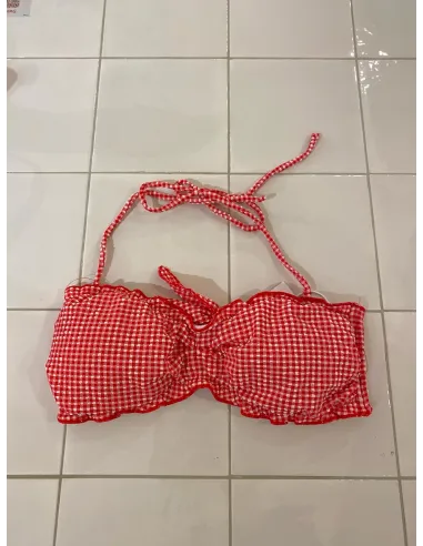 PCKIA FRILL BIKINI TOP