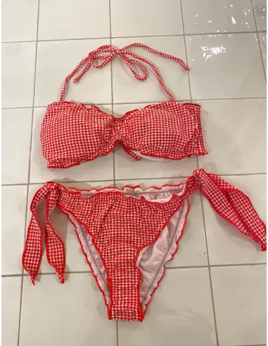 PCKIA FRILL TIE EDGE BRIEF