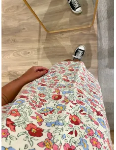 PCSALUME SL SHORT DENIM DRESS 2