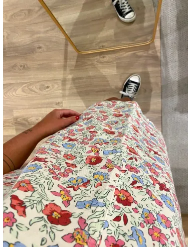 PCSALUME SL SHORT DENIM DRESS