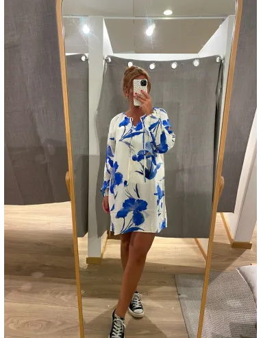 ONLHYACI L/S STRING SHORT DRESS