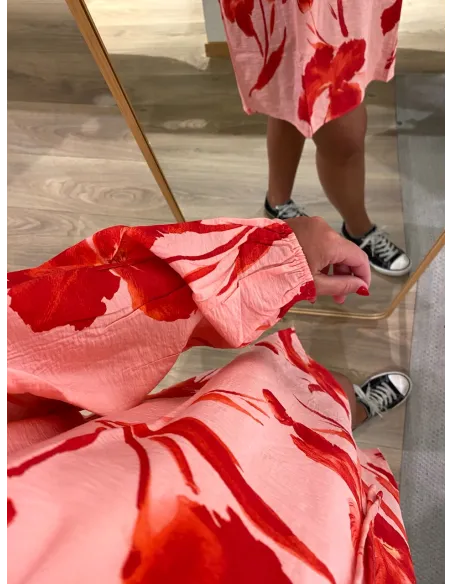 ONLHYACI L/S STRING SHORT DRESS