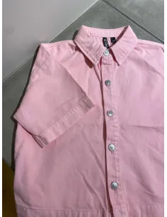 PCSKY SS ASHAPE DENIM TOP 2
