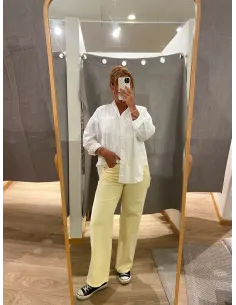 VMTESSA HR WIDE JEANS