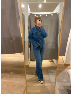 PCSILKE LS SHIRT DNM