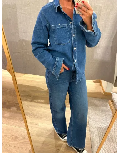 PCSILKE LS SHIRT DNM