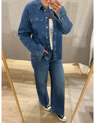 PCSILKE LS SHIRT DNM