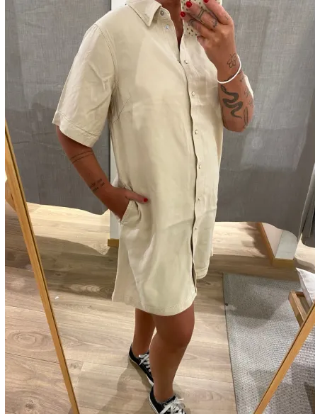 OBJFRAME 2/4 RE DENIM DRESS