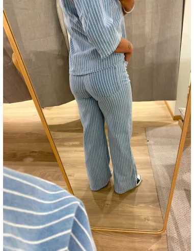 OBJSANNI MW WIDE JEANS