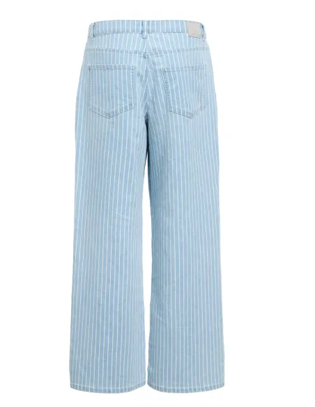 OBJSANNI MW WIDE JEANS