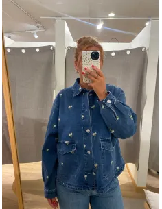 PCFLORA LS DENIM SHIRT 2