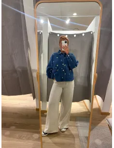 PCFLORA LS DENIM SHIRT