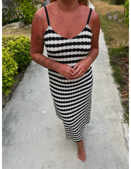 ONLEVERA S/L STRIPE DRESS