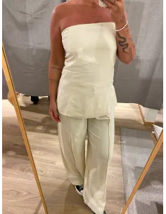 PCMAJSE FITTED BANDEAU TOP