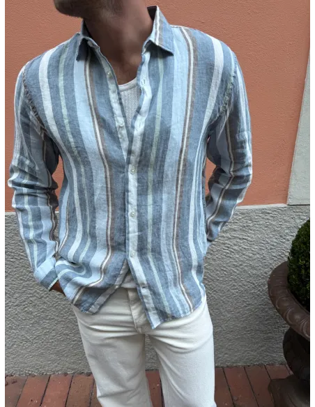 SLHREGKYLIAN LINEN LS SHIRT