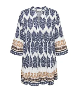 CARHAVANA 3/4 TUNIC DRESS AOP