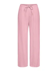 ONLITA MW LINEN LOOK WIDE PANT 2
