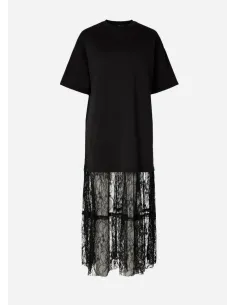PCMALLE 2/4 LONG LACE DRESS
