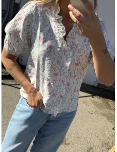 VMJULIETTE 2/4 FRILL TOP