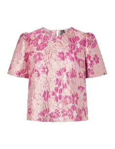 PCAMELIA SS JAQUARD TOP 2