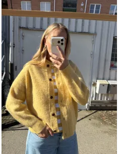 SLFLULU LS KNIT SHORT CARDIGAN