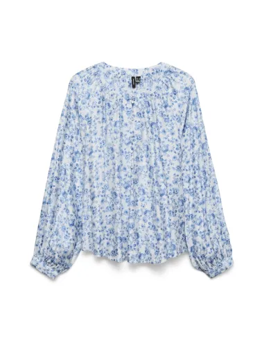 VMBLISS L/S O-NECK DETAIL TOP