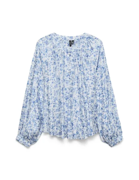 VMBLISS L/S O-NECK DETAIL TOP