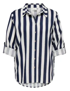 CARGOA 3/4 STRAP LINEN BL SHIRT