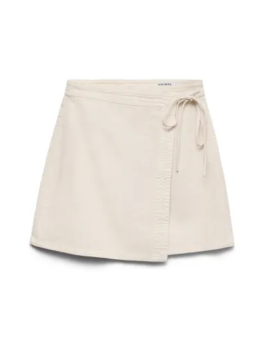 VMLIZA MR SHORT DENIM WRAP SKIRT