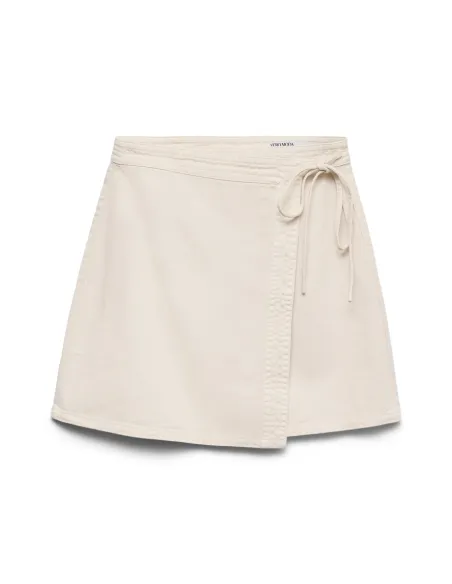 VMLIZA MR SHORT DENIM WRAP SKIRT