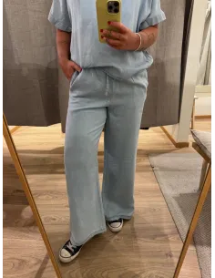 ONLCHARIS LIFE PULL UP TIE PANTS