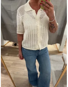 JDYROBIN 2/4 COLLAR CARDIGAN KNT