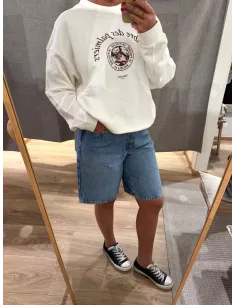 ONLSONNY HW WIDE DNM SHORTS