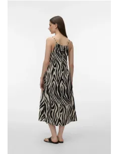 VMJESMILO CALF SINGLET DRESS WVN NOOS 2