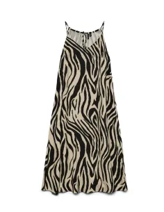 VMJESMILO CALF SINGLET DRESS WVN NOOS
