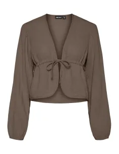 PCSASTINA V-NECK TIE TOP